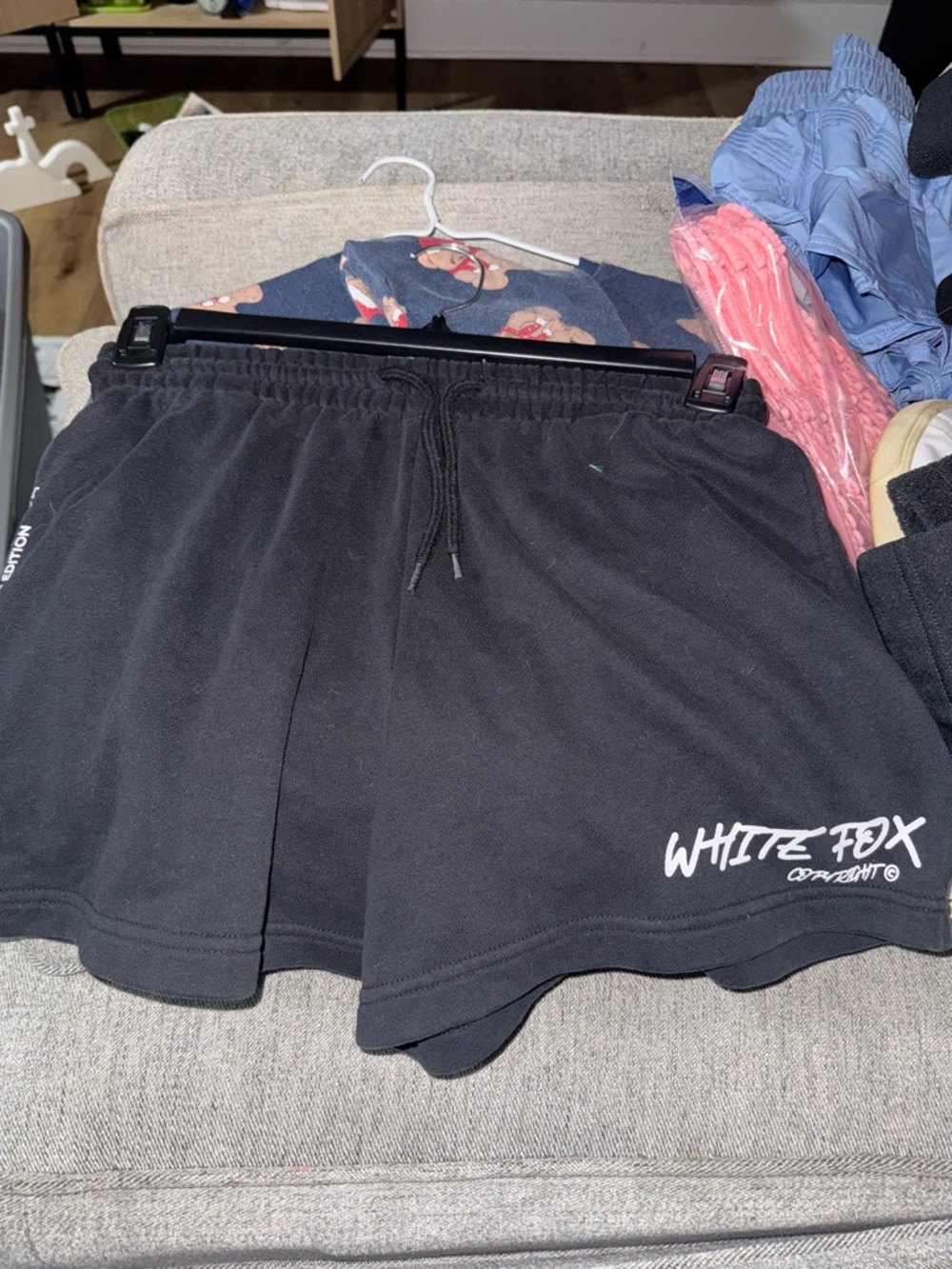 White Fox XS lounge shorts